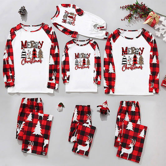 The Cozy Christmas - Red Plaid Family Set 3